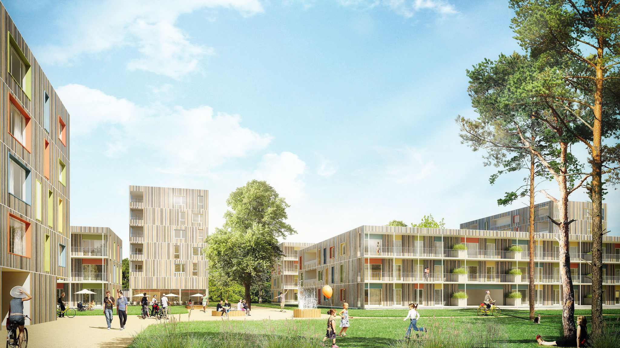 Quartier 21, Reininghausgründe, Graz, 206 Wohnunge, ENW